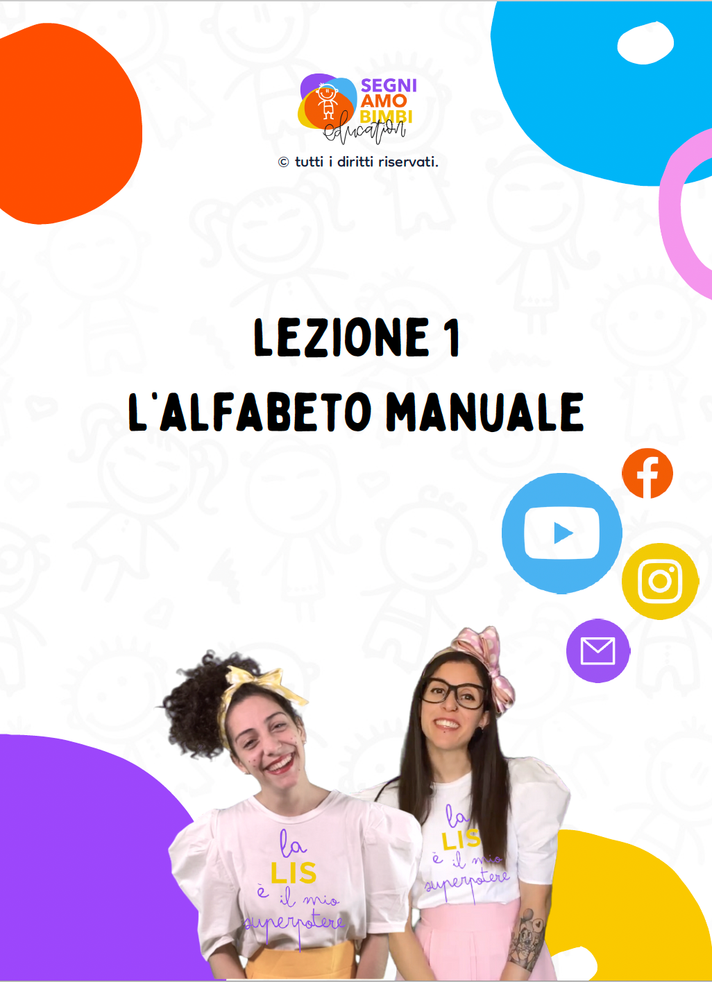 PDF per esercitazioni Alfabeto LIS