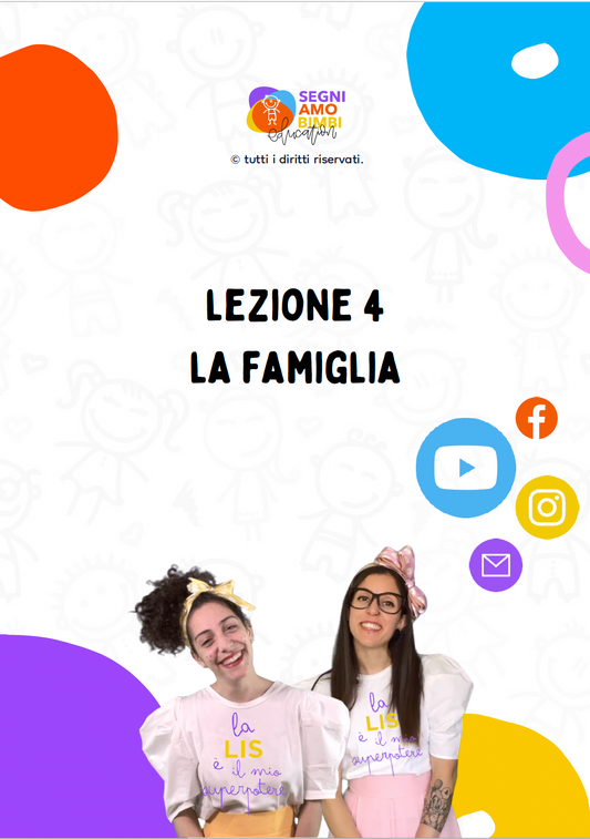 PDF per esercitazioni LA FAMIGLIA LIS